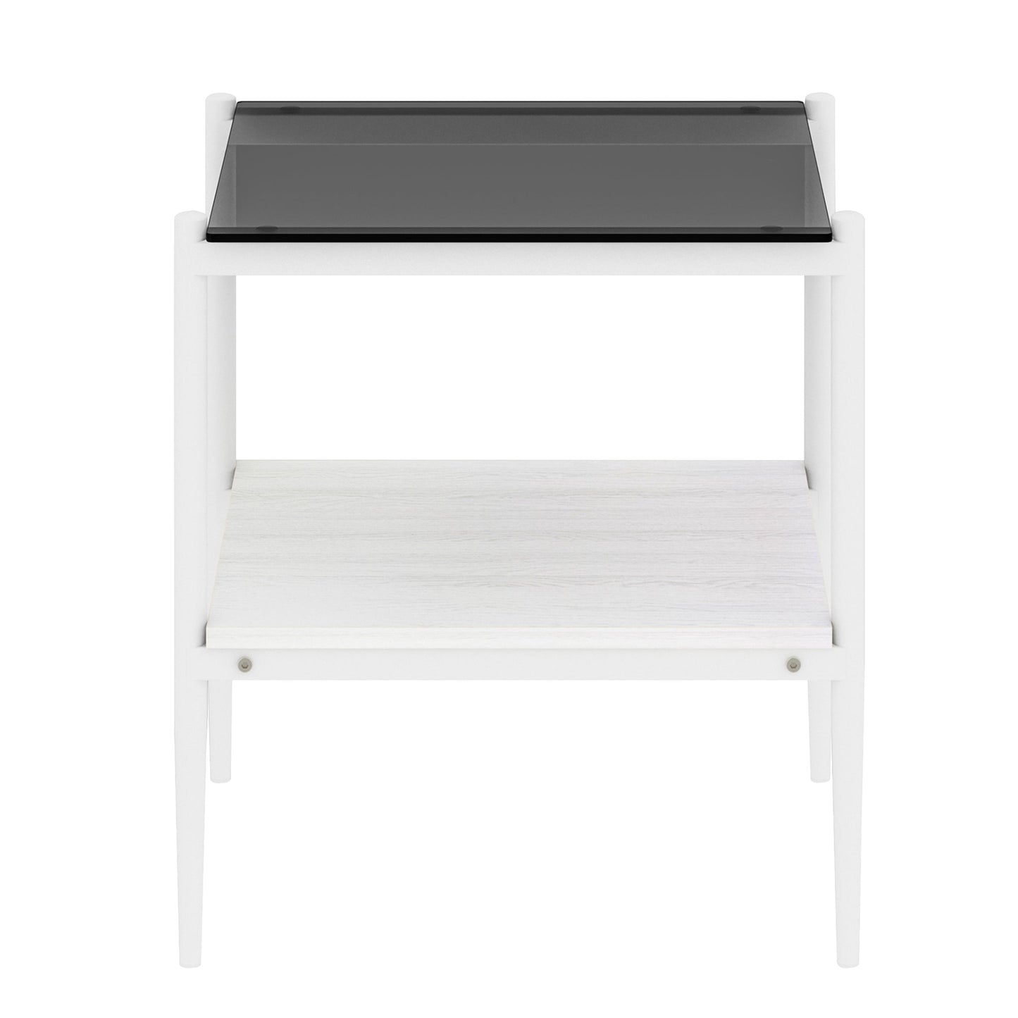 Ensemble de tables de salon Pefelife, ensemble de 3 tables basses et tables d'appoint en verre pour salon, ensemble de tables basses avec plateau en verre trempé et cadre en métal pour appartement, bureau