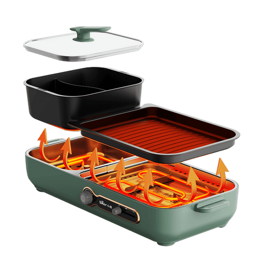 BEAR Electric Grill&Hot Pot