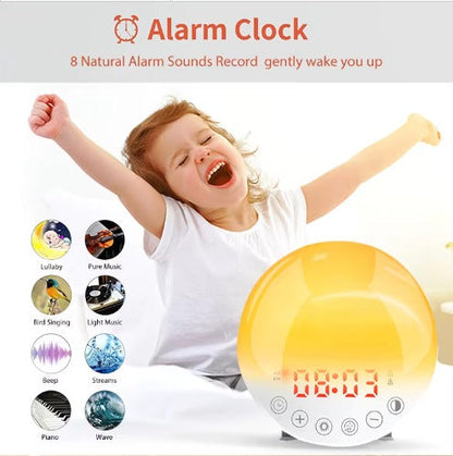 Alarma de luz natural popular de Pefelife para Halloween 